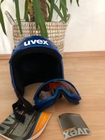 Uvex Skihelm mit Skibrille Junior Racer Gr. 55-56 NEU Baden-Württemberg - Brühl Vorschau