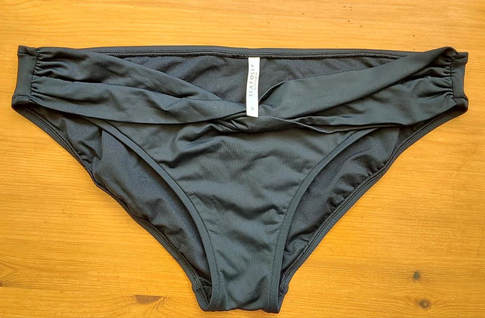 SEAFOLLY GR. 16 * Bikini Hose Collective schwarz * neuwertig in Bochum