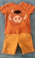 Jungen Set König der Löwen Pumba Shorts und T-Shirt Gr. 98/104 Baden-Württemberg - Hockenheim Vorschau