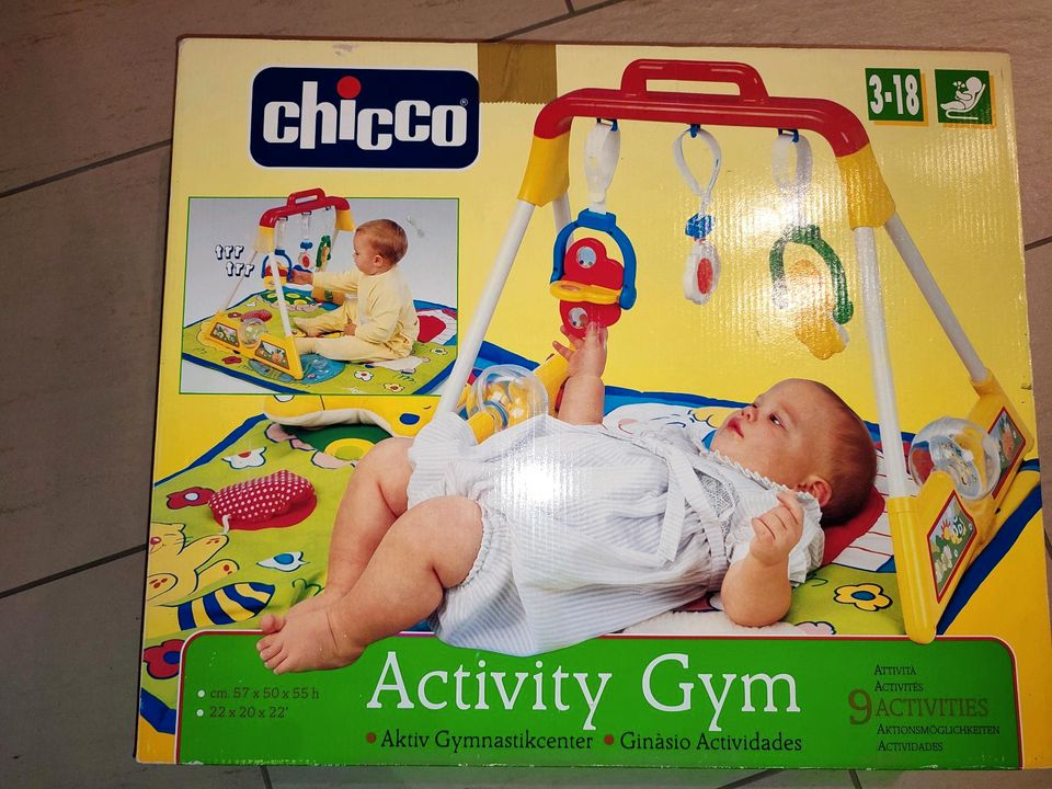 CHICCO Activity Gym Spielbogen Baby Kleinkind in Hosenfeld