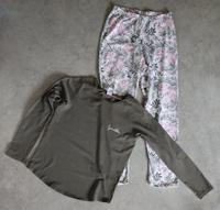Gr. 146/152 Pyjama Schlafanzug oliv khaki SANETTA Schleswig-Holstein - Hohenwestedt Vorschau