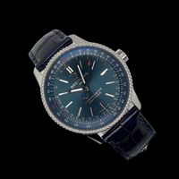 Breitling Navitimer 35 Edelstahl blaues Zifferblatt Ref. A17395 Bayern - Ebersberg Vorschau