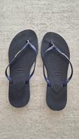 Original Havaianas Luna Zehentrenner Gr. EUR39/40 Blau/Jeans, top Baden-Württemberg - Walldorf Vorschau