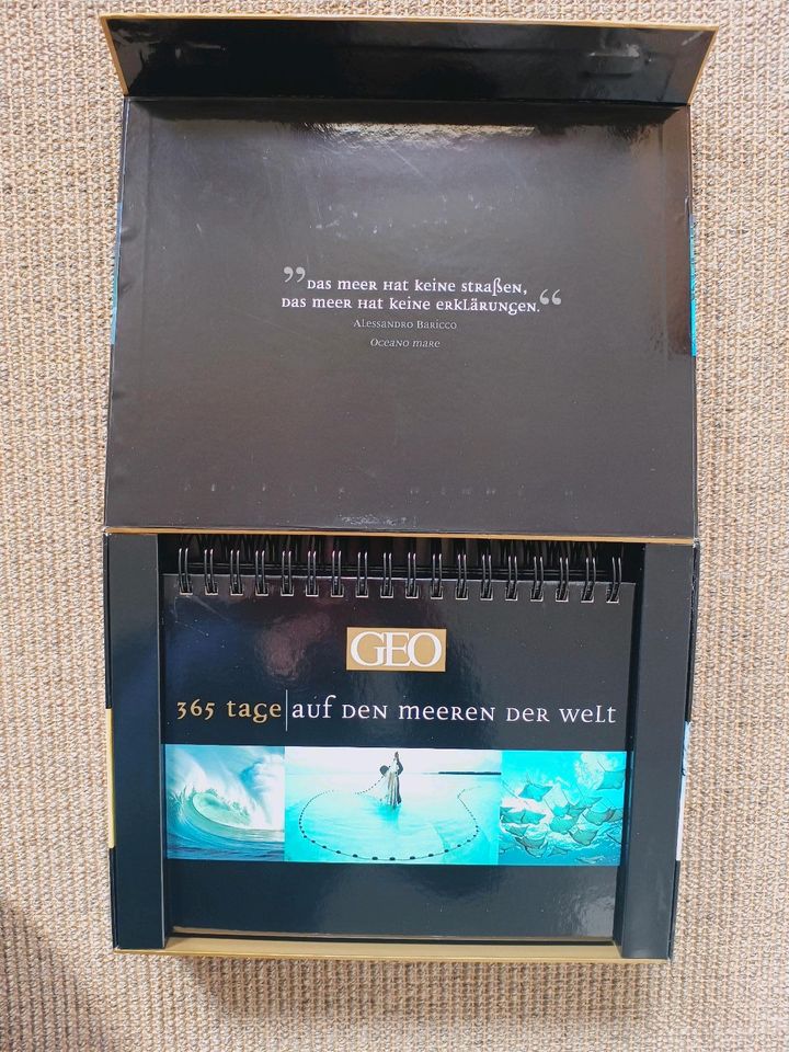 "Ewiger" Tischkalender von Geo "365 Tage auf den Meeren der Welt" in Heringen (Werra)