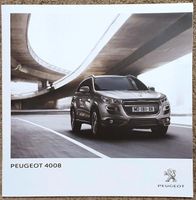 Prospekt Peugeot 4008 7/2012 Modelljahr 2013 Nordrhein-Westfalen - Mönchengladbach Vorschau