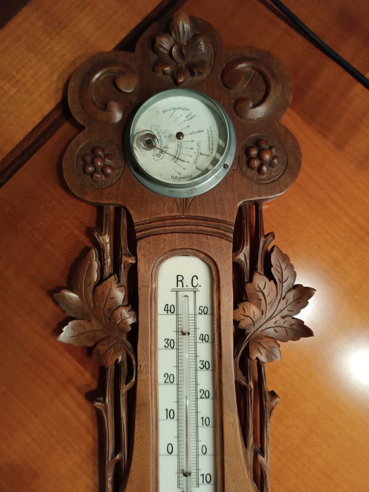 Antike Wetterstation- Barometer,Thermometer u. Hygrometer in Hiltrup
