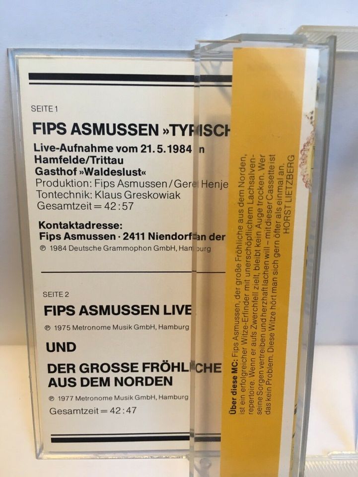 Kassette Fips Asmussen Typisch.... in Berlin