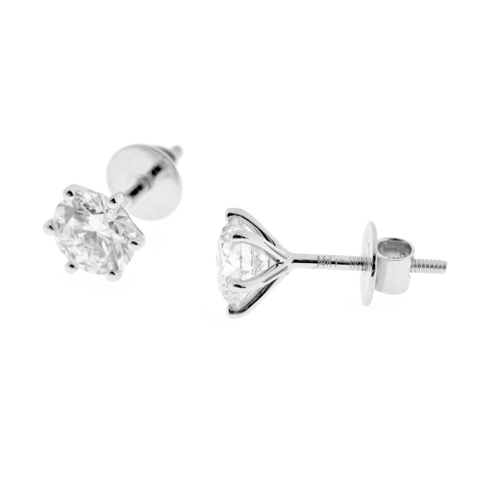 Diamant Ohrstecker, Diamond Earrings, Brilliant Cut 2,0ct total in München