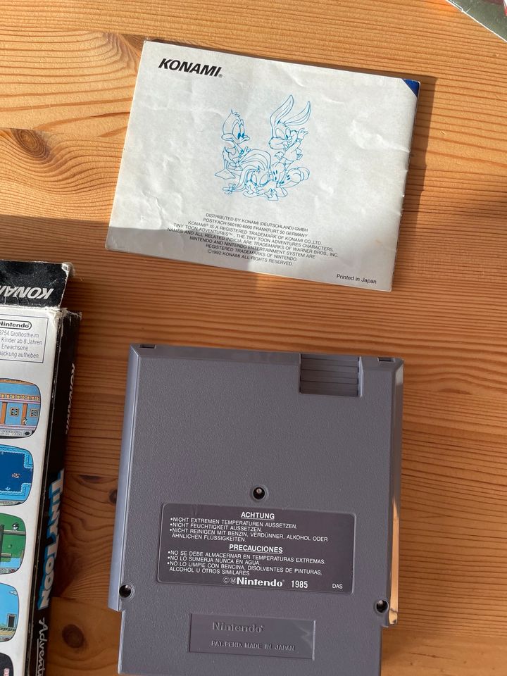NES Nintendo Spiel Tiny Toon komplett OVP in Fürth