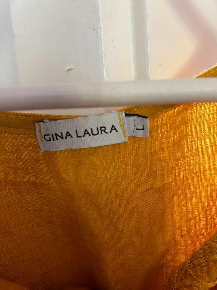 Gina Laura Leinenkleid gelb L in Bückeburg