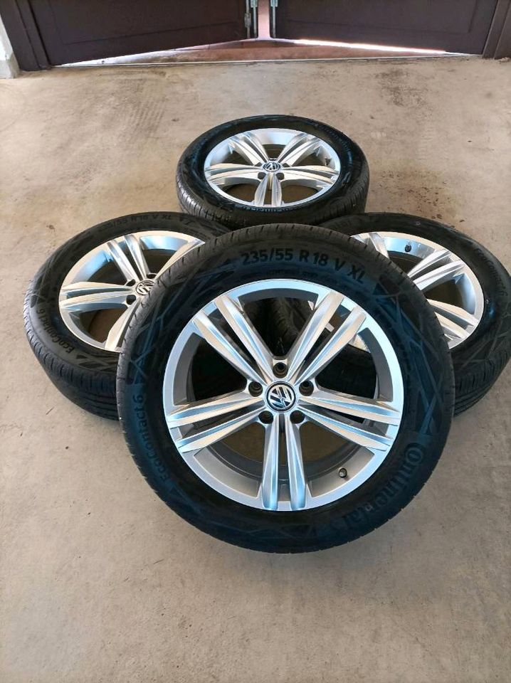 4 Sebring Sommerräder 235/55 R18 VW Tiguan Alufelgen  RDKS in Emstek