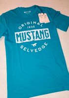 NEU mit Etikett - MUSTANG Herren T-Shirt - türkis - Größe S Niedersachsen - Thedinghausen Vorschau