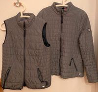 Cecil-Set * Jacke mit passender Weste * Gr. XL * Fb. blau-grau Schleswig-Holstein - Achtrup Vorschau