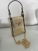 Leder Clutch Tasche Wespe Nieten Gold Baden-Württemberg - Stutensee Vorschau