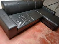 Sofa Couch L Form schwarz guter gebrauchter Zustand Nordrhein-Westfalen - Roetgen Vorschau