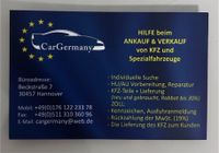 CarGermany: Hilfe und Beratung bei KFZ An- und Verkauf Hannover - Linden-Limmer Vorschau