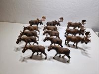 Schleich Waldtiere Elch Bulle,Elch Kuh,Reh,Hirsch,Weißwedelhirsch Stuttgart - Plieningen Vorschau