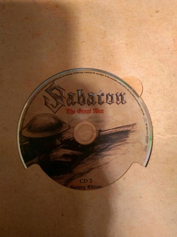 Sabaton The Great War incl. 2 CD's limited edition in Frankfurt am Main