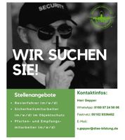 Wir suchen Sicherheitsmitarbeiter m/w/d Hannover - Kirchrode-Bemerode-Wülferode Vorschau