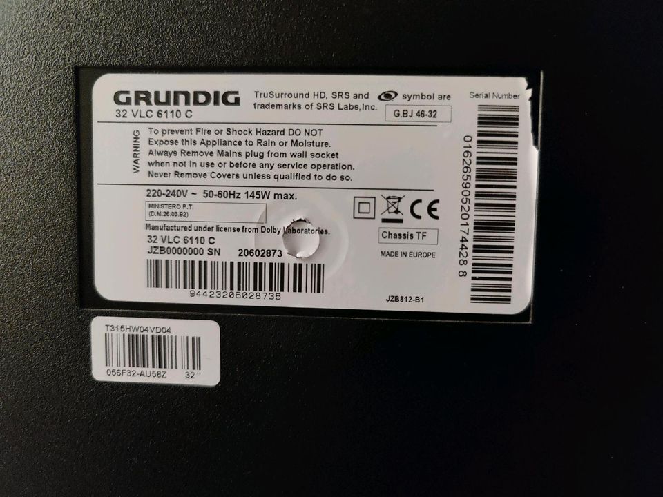 Grundig Fernseher 32 Zoll + FireTV-Stick in Hamburg