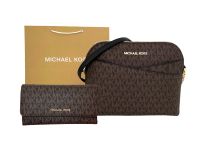 Michael Kors Tasche Geldbörse Portmonee Jet Set Braun Schwarz NEU Hessen - Reiskirchen Vorschau