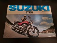 Suzuki GT500 Prospekt original 1976 top Zustand deutsch Nordrhein-Westfalen - Schloß Holte-Stukenbrock Vorschau