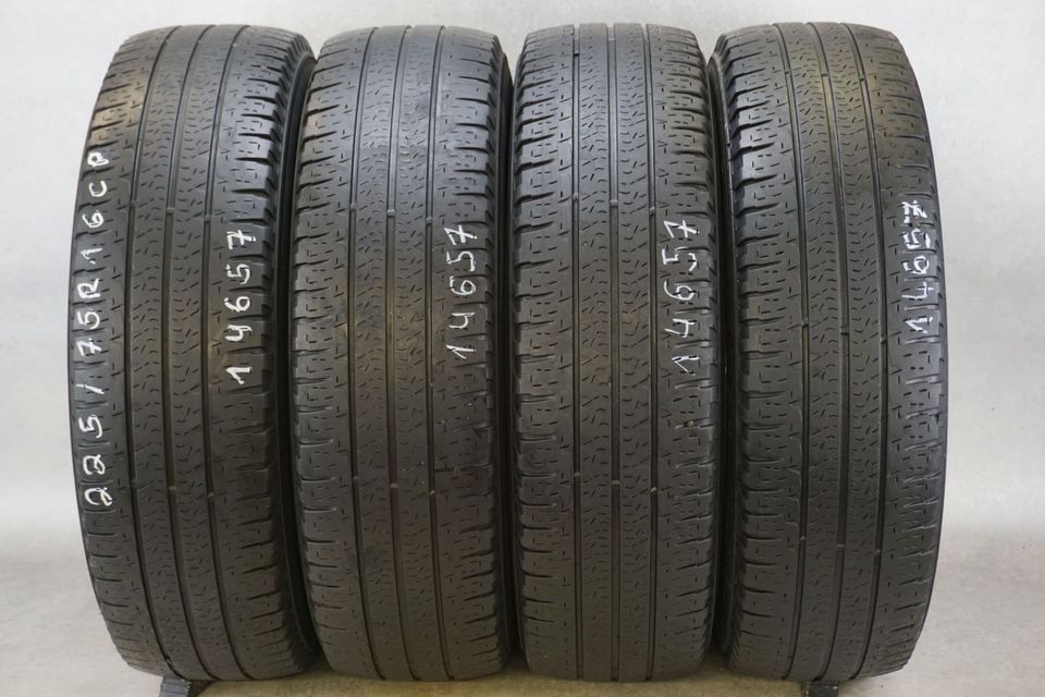 4 Sommerreifen 225 / 75 R 16 CP Michelin Agilis Camping 5,0mm in Hattenhofen