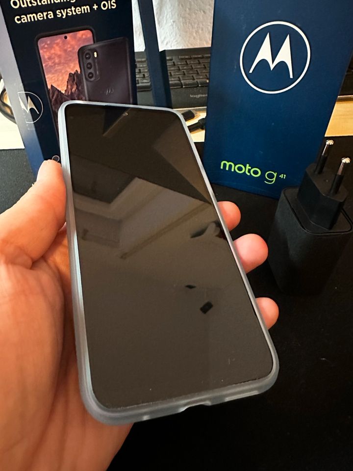 Motorola Moto G41 128GB Meteorite Black TOPZUSTAND in Nürtingen