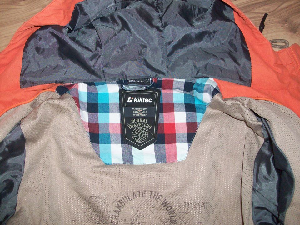 Killtec Funktionsjacke/Outdoorjacke orange Gr.38/S Maße lesen in Berlin