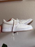 Nike Air Froce Sneaker Schuhe Größe 40,5 weiß beige Baden-Württemberg - Karlsruhe Vorschau