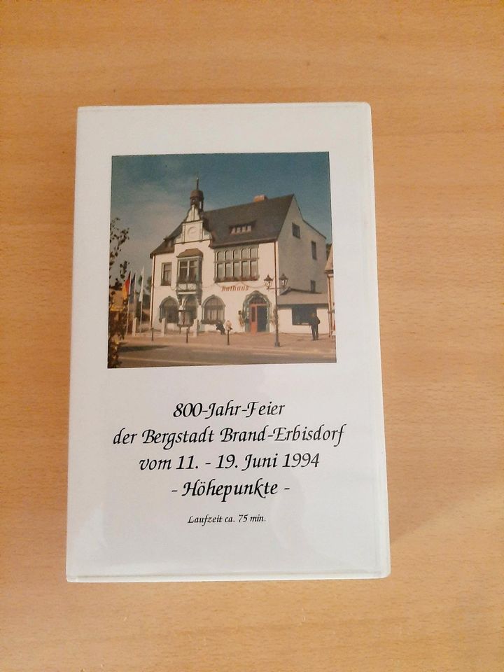 Videokasette (VHS) 800 Jahr Feier Brand-Erbisdorf in Freiberg