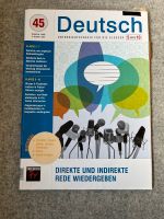 Zeitschrift Deutsch Nr 45 direkte und indirekte Rede wiedergeben Hessen - Freigericht Vorschau