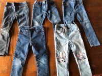 Im Paket: 5 Mädchen Jeans, Größe 98, nameit, C&A Bielefeld - Dornberg Vorschau