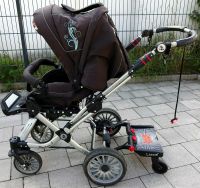 Kinderwagen Hartan Topline S Stofffarbe Braun ohne Lascal Board Bayern - Poing Vorschau