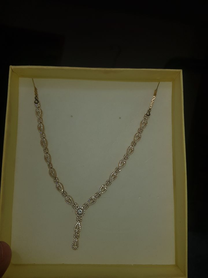 Halskette Collier 585 gold in Suhl