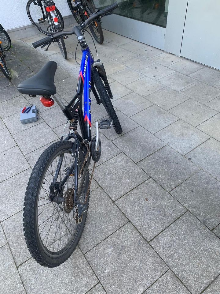 Fahrrad Aggressor in München