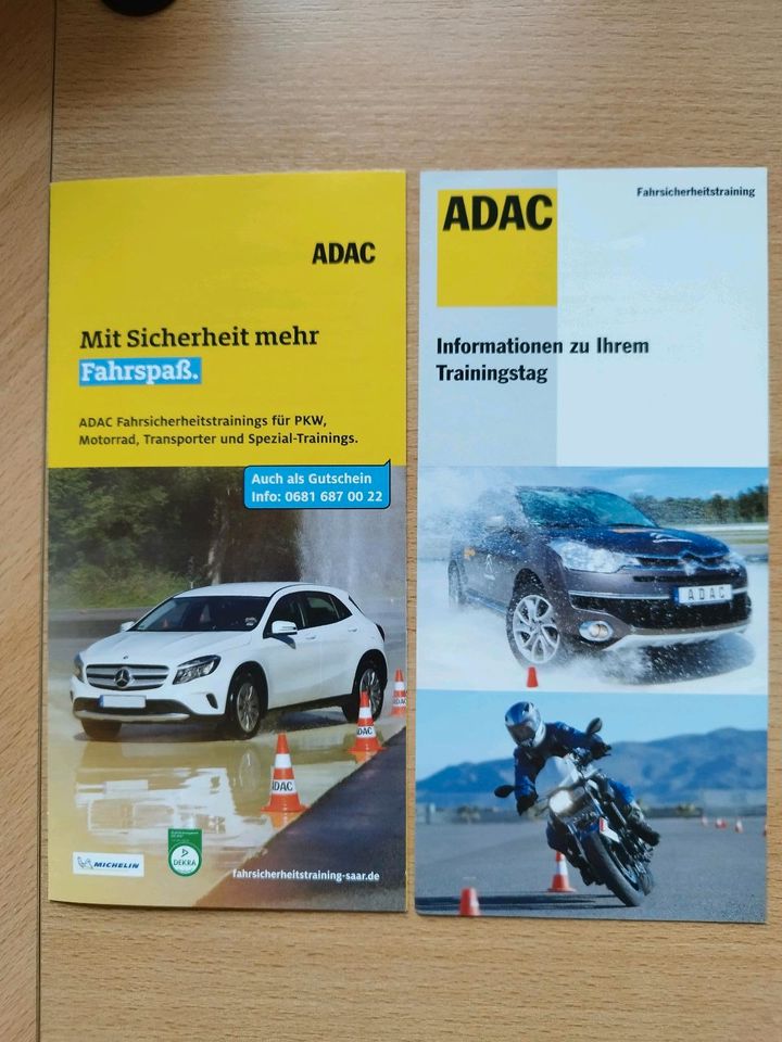 Gutschein ADAC Fahrsicherheitstraining Motorrad, Auto in Neunkirchen