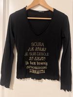 Schwarzer kurzer Pullover gr. 36 Leipzig - Burghausen-Rückmarsdorf Vorschau