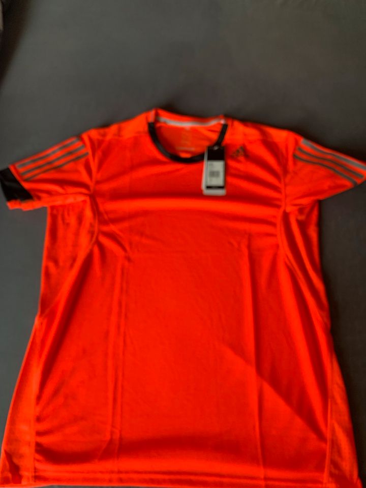 Adidas Running T-Shirt Climacool Rot NEU m. Ettikett OVP in Hinterschmiding