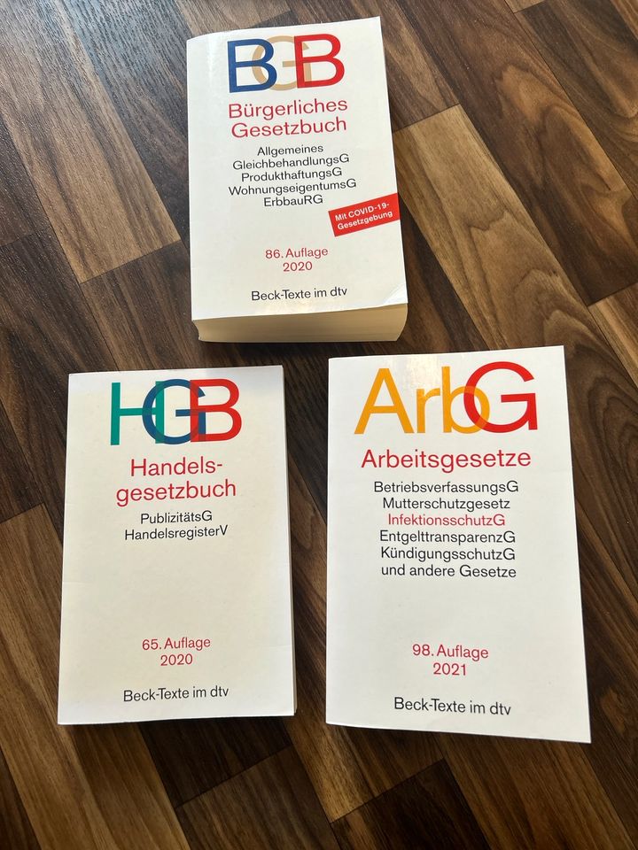 BGB, HGB und ArbG in Duisburg