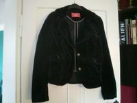 Samtjacke von EDC (hippie gothic wave vintage witchy wicca ethno Baden-Württemberg - Wyhl Vorschau