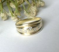 RESERVIERT 333er Gold Ring Diamant Gr. 55 Kr. Altötting - Burghausen Vorschau