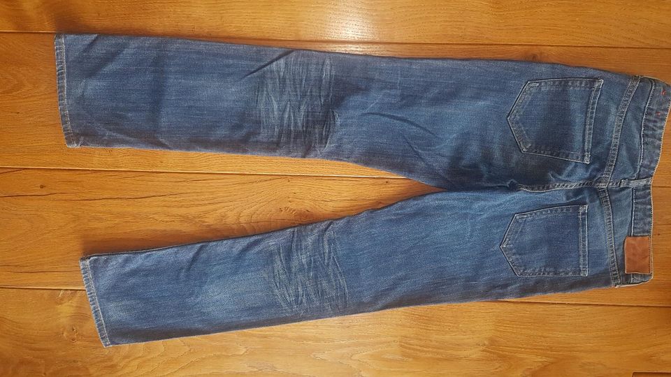 H&M Jeans Hose Gr 152, gerader Schnitt in Rieste