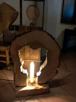 Lampe aus Apfel und alten Backstein als Fuß Nordrhein-Westfalen - Hellenthal Vorschau