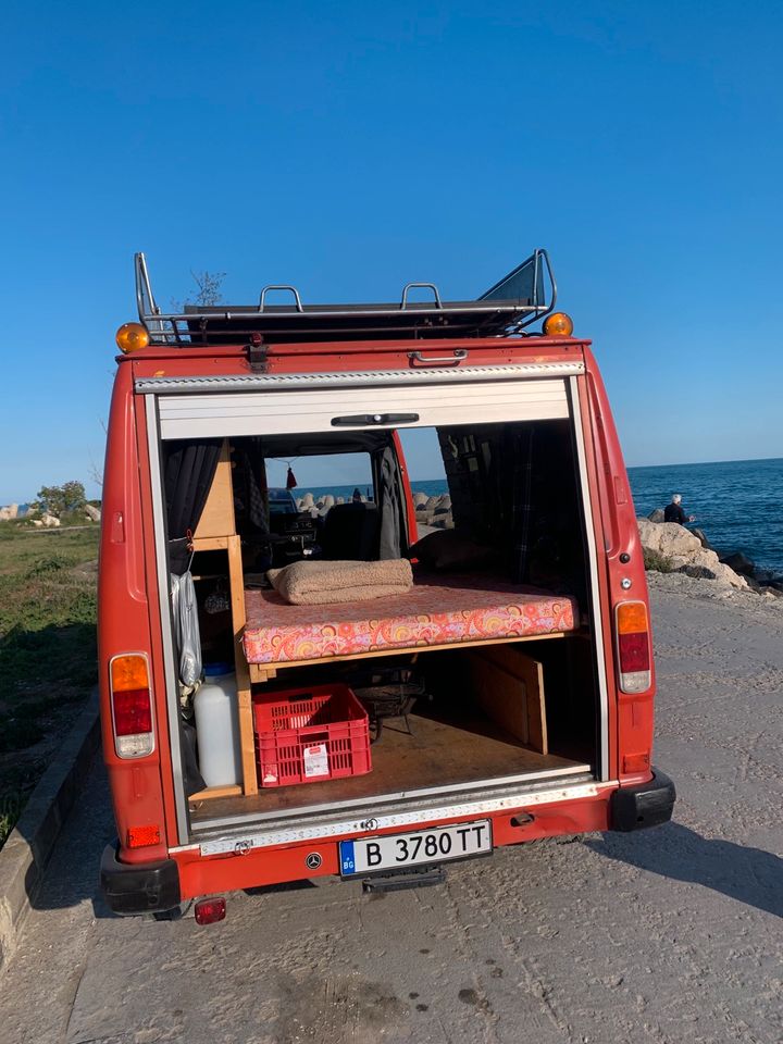 Mercedes T2 Van Camper Solar autark Benzin H-Kennzeichen in Rosenheim