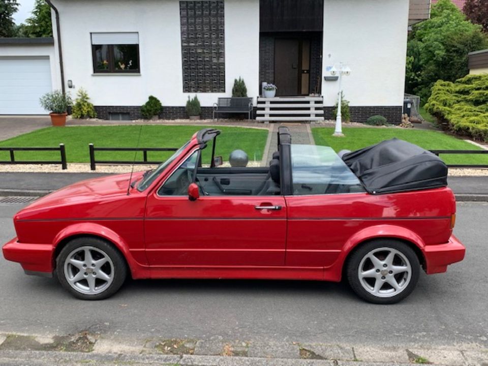 VW Golf 1 Cabrio 1998 Oldtimerzulassung in Fuldabrück