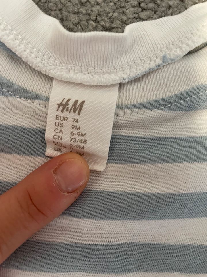 T-Shirt, Oberteil, S. Oliver, H&M, Größe 74/80 in Merkendorf