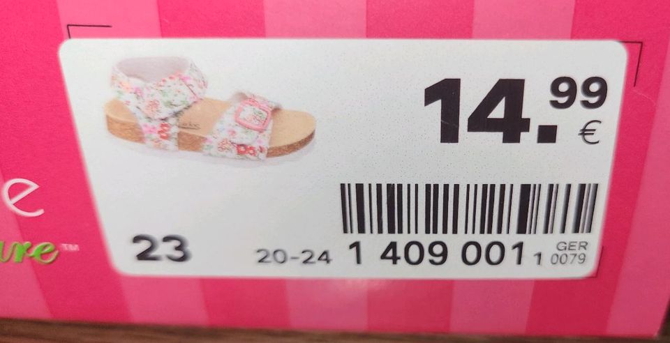 Sandalen Mädchen Größe 23 *neuwertig* Cupcake in Polch