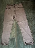 Gr. 32 (M) coole braune Hose, vorne Jeans, hinten Cord Niedersachsen - Damme Vorschau