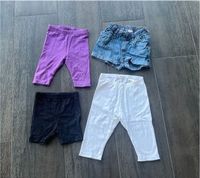 Kurze Hosen Sommerhosen Set Jeans Leggins Hot Pants Gr. 86/92 Niedersachsen - Jesteburg Vorschau